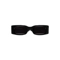 Women's Rectangular Sunglasses (Black)