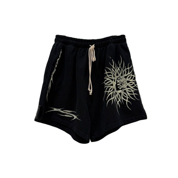 Flame Yang Shorts (Black)