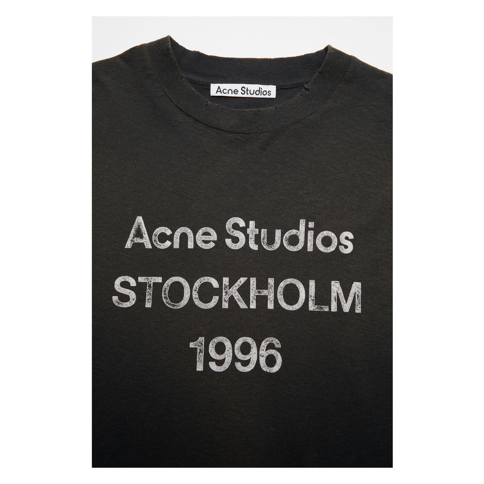 Logo 1996 Long Sleeve T-Shirt (Faded black) – tons-shop