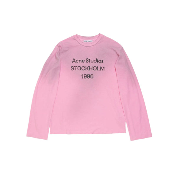 Logo Long Sleeve T-shirt (Cotton Candy Pink)