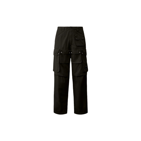 Ripstop Loose Cargo Pants (Black)