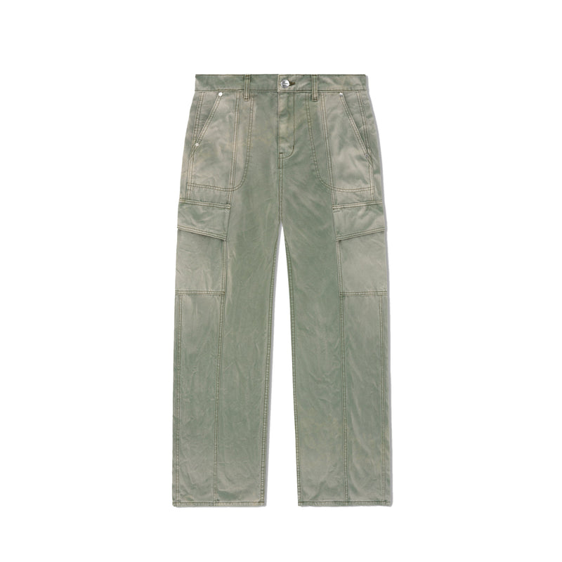 Canvas Cargo Pants (Sage Green)