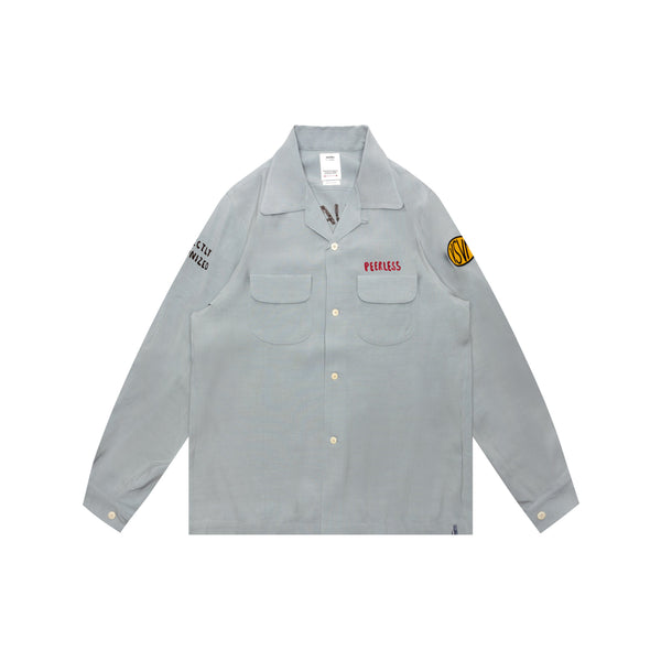 Keesey G.S. Shirt L/S I.Q.W.T. (Gray)