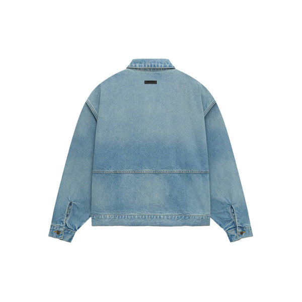 Denim Trucker Jacket (Vintage Blue)