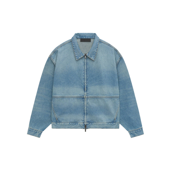 Denim Trucker Jacket (Vintage Blue)