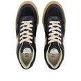 Pearl S-Strike Leather Mix Sneaker (Black/Gum)