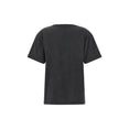 Short Sleeve Tee W/ Hotfix Logo (Washed BlacK)