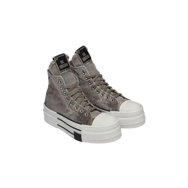 Rick Owens Converse DBL DRKSTAR Sneakers (Concrete)