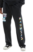 Bunny Baggy Sweatpants (Black)