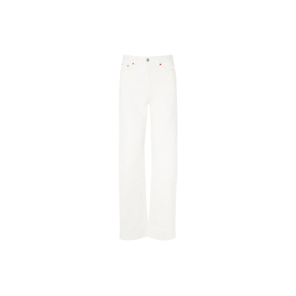 Wide Leg Jeans (Off White)