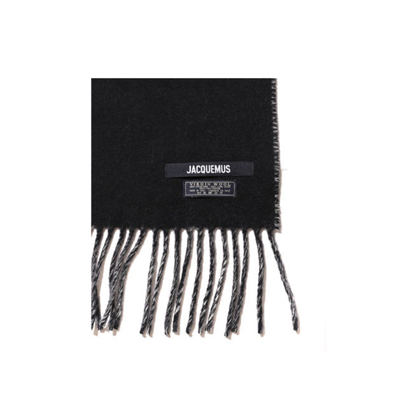 L'écharpe Jacquemus Scarf (Black)