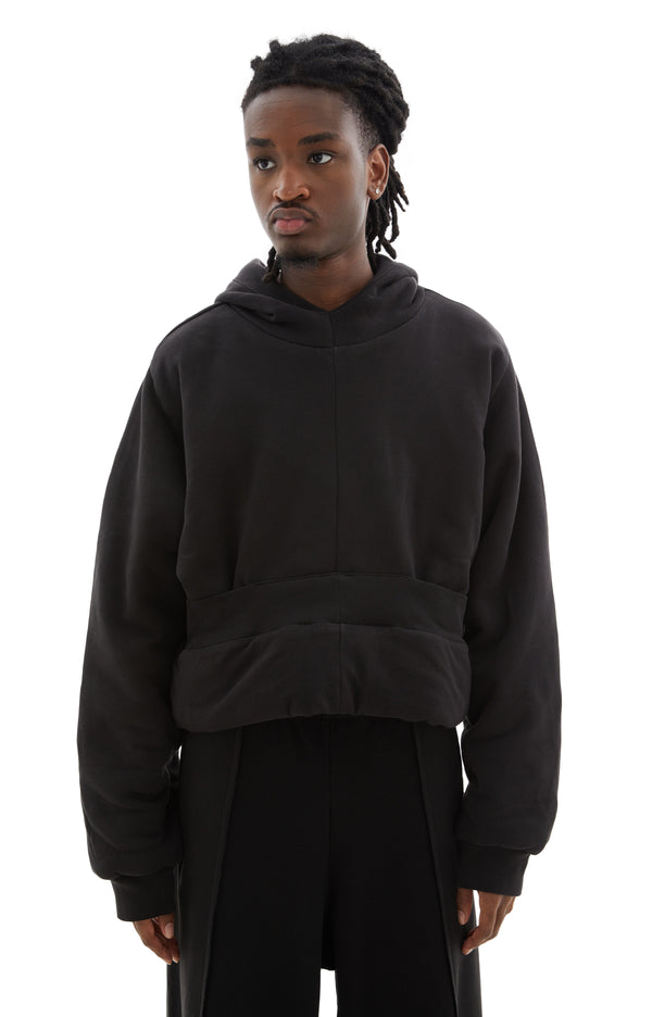 Padded Hoodie (Black)