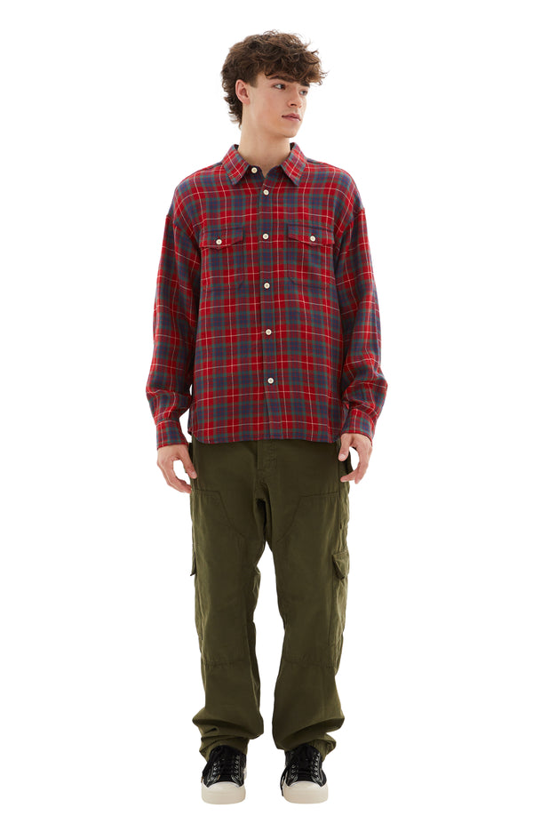 Pioneer L/S Shirt (Red)