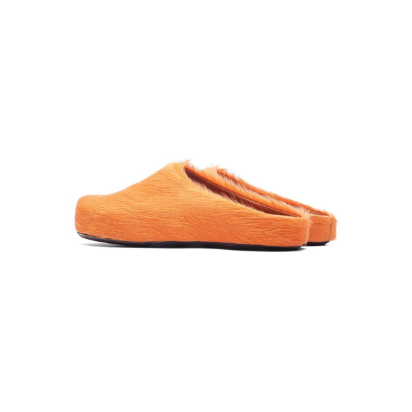 Women's Long Hair Fussbett Sabot (Pumpkin)