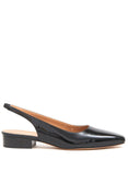 Patent Family Sling Back Shoe (Black)