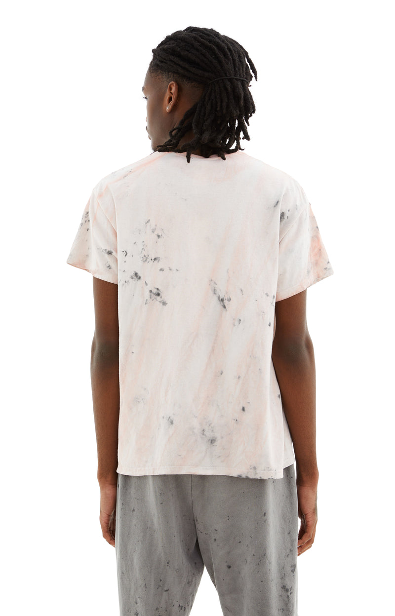 Abstract Snoppy S/S T-Shirt (Dirty Pink)