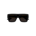 Pantoscopic Angle Sunglasses (Black/Grey)