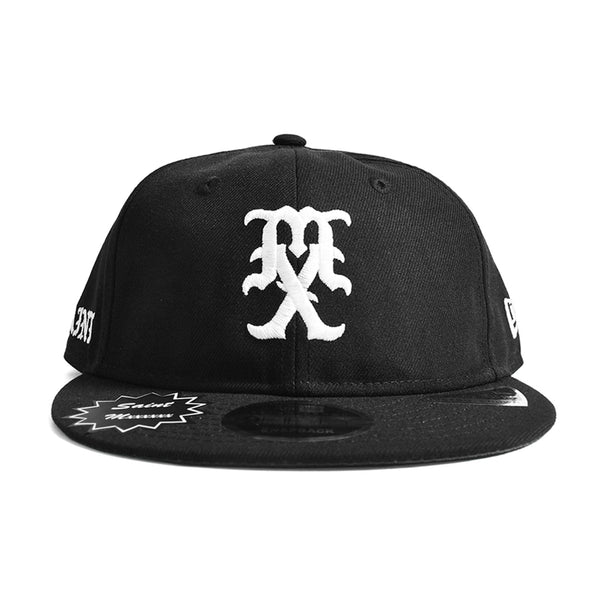 Retro Crown 9FIFTY MX Logo Cap (Black)