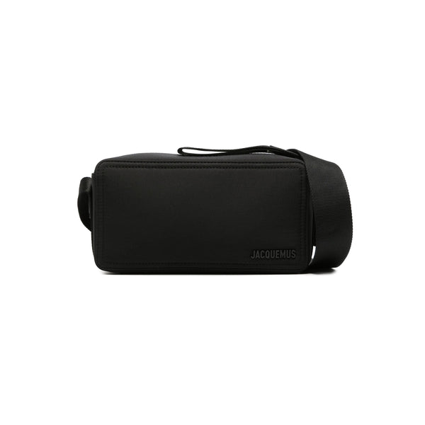 Le Cuerda Horizontal Shoulder Bag (Black)