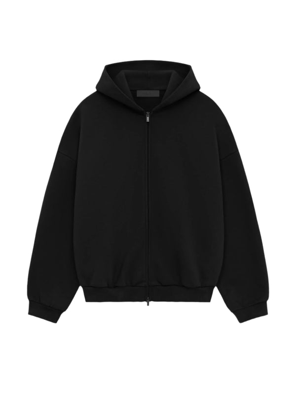 Heavy Fleece Fullzip Hoodie (Black)