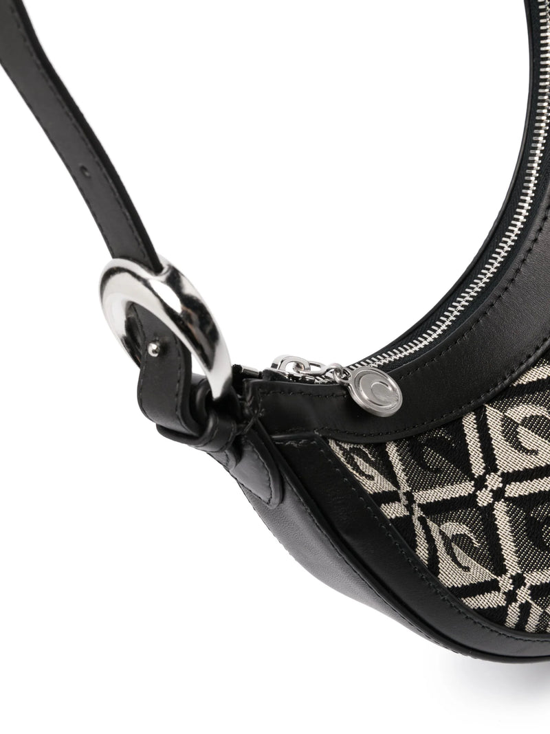 Monogram Eclipse Mini Bag (Moon Diamant Jacquard Black)