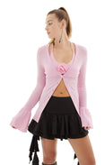 Wool Twin Set (Pink)