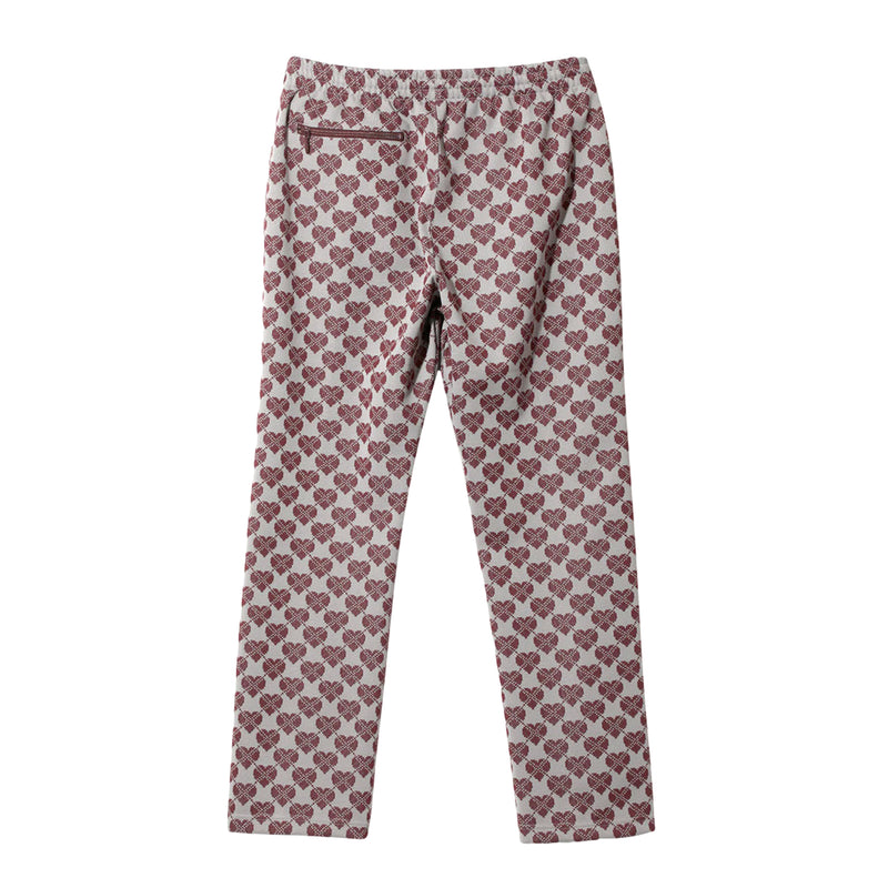 Track Pants - Poly Jq. (Heart Print)