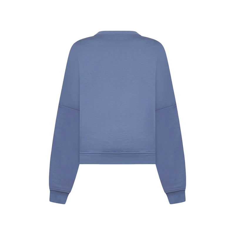 Organic Cotton Sweatshirt With Marni Print (Shadow)