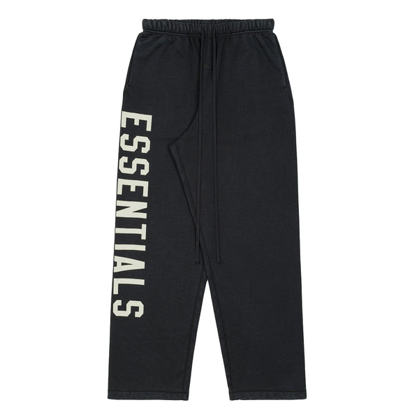 Heavy Fleece Relaxed Sweatpants (Black)