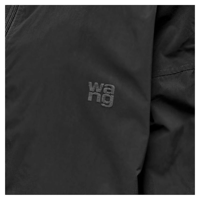 Coaches Track Jacket With Wang Puff Logo (Black)