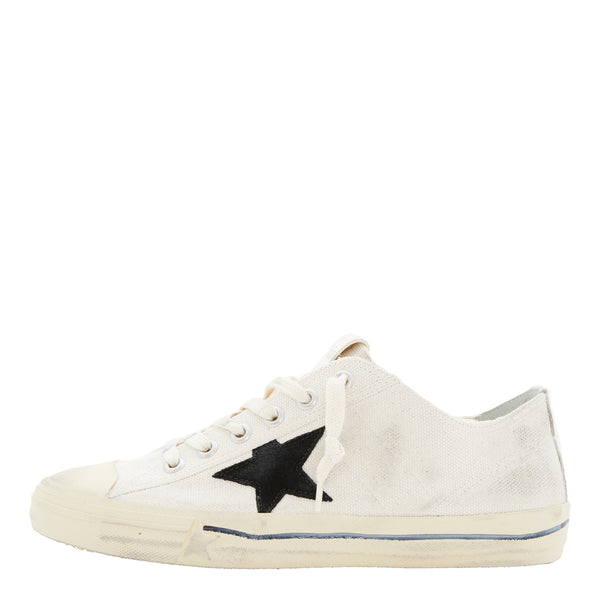 Men's V-Star 2 Canvas Sneakers (White)