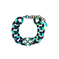 Iridescent Arrow Chain Bracelet (Green)