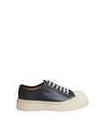 Men's Black Nappa Leather Pablo Sneaker (Black)