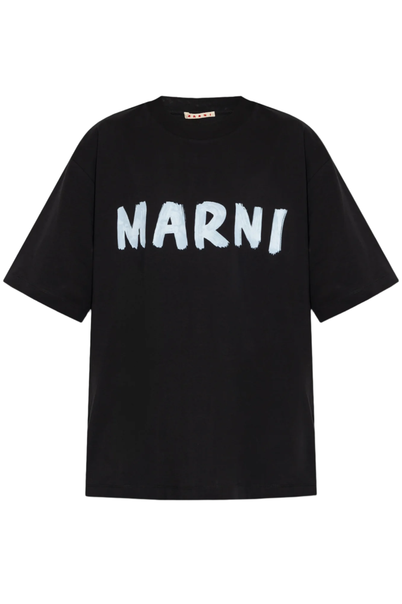 Organic Cotton T-shirt With Logo (Black)