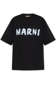 Organic Cotton T-shirt With Logo (Black)