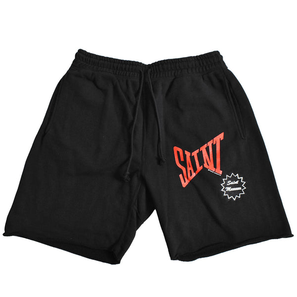 Saint Sweat Shorts (Black)