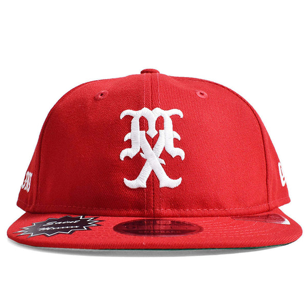 Retro Crown 9FIFTY MX Logo Cap (Red)