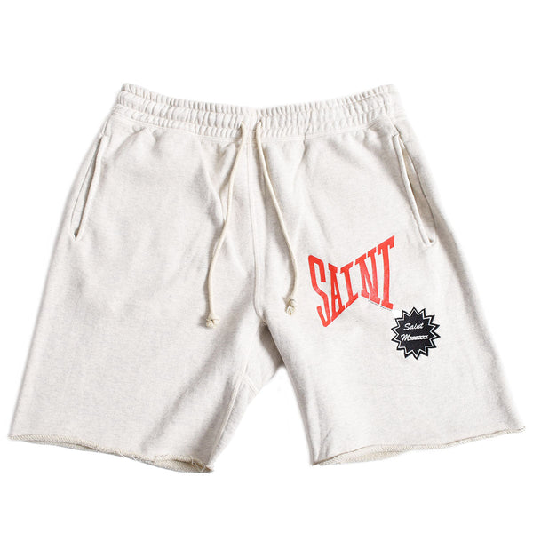 Saint Logo Shorts (Grey)