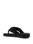 Branded Flip Flop (Black)