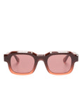 Midnight Rodeo Vendetty Sunglasses (Brown/Orange/Dark Red)
