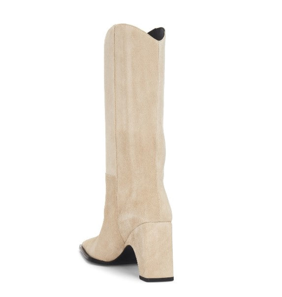 Bridge Cowboy Boots (Beige)