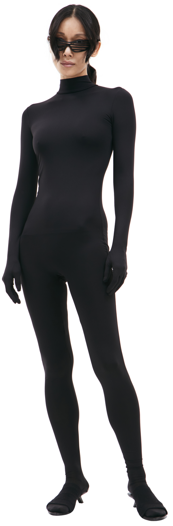 Blackout Morphsuit With Detachable Mask (Black)