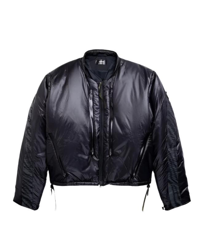 Insulated Wide Fit Jacket (Black)