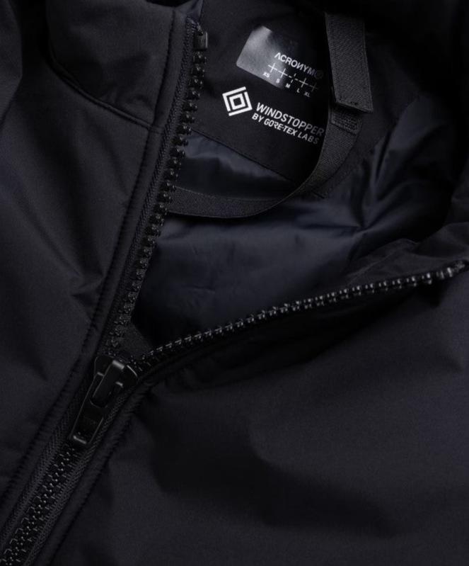 Insulated Wide Fit Jacket (Black)