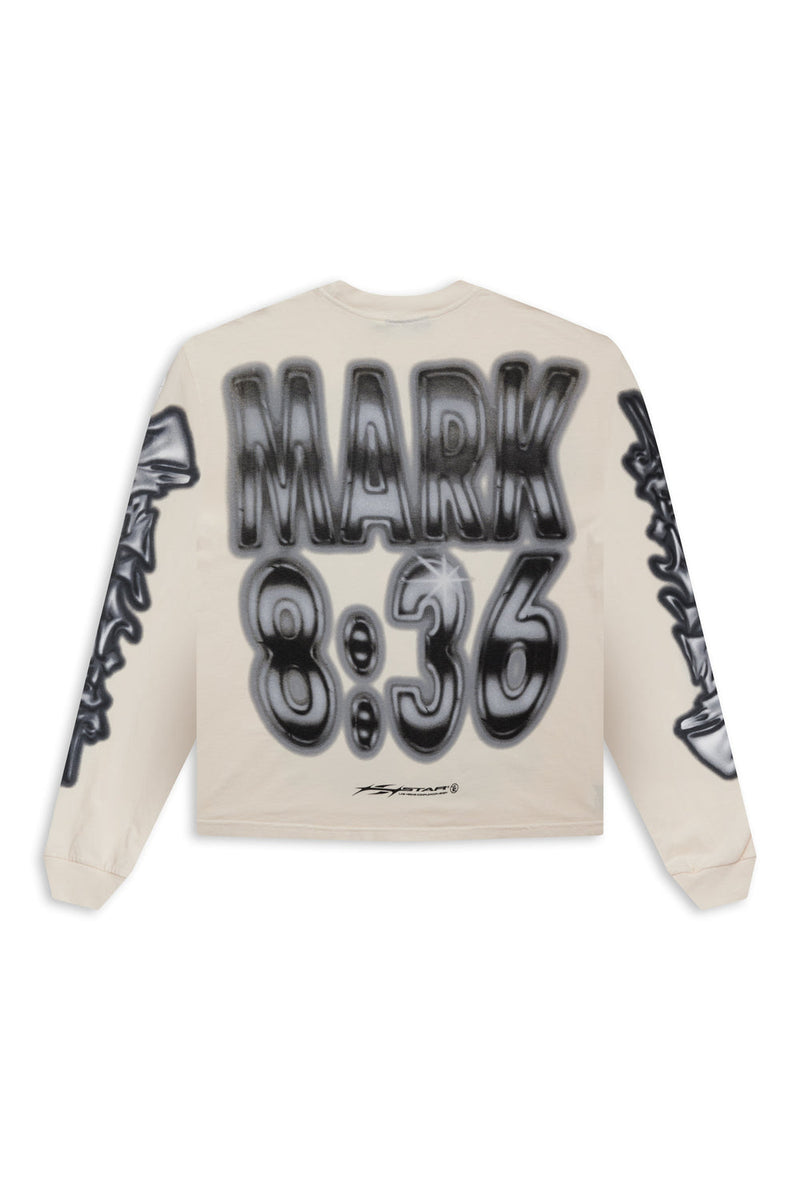 Mark Long Sleeve T-shirt (White)