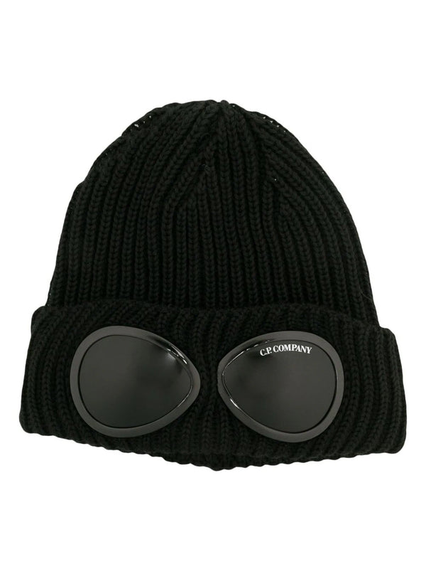 Goggles Wool Cap (Black)