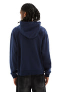 Long Sleeved Hooded Sweatshirt (Dark Blue)