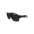 Pantoscopic Angle Sunglasses (Black/Grey)