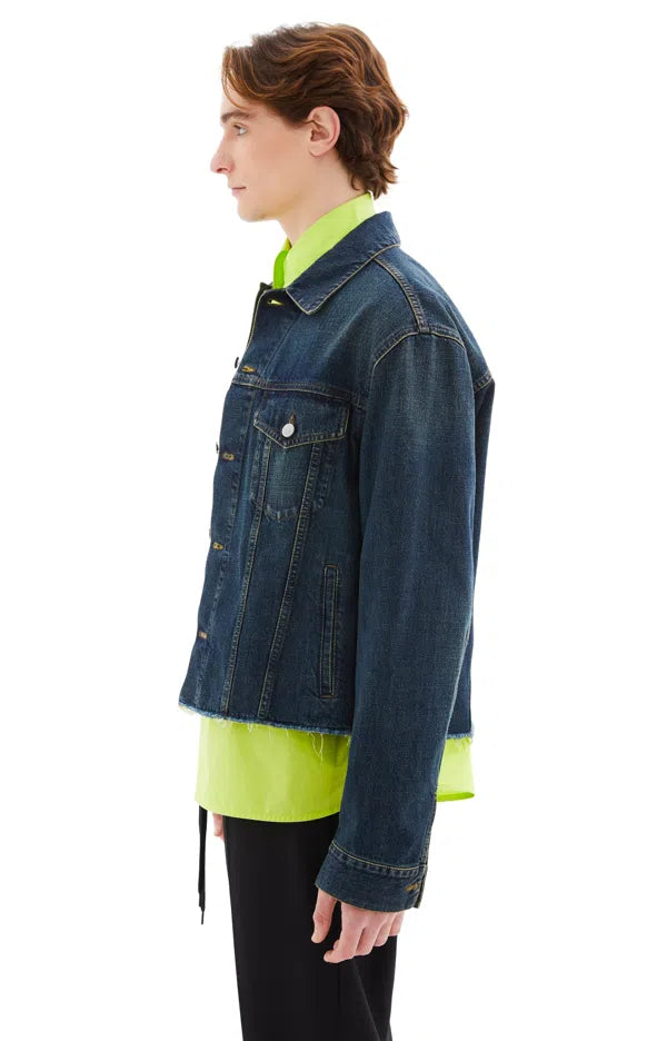 Denim Sports Jacket (Blue)