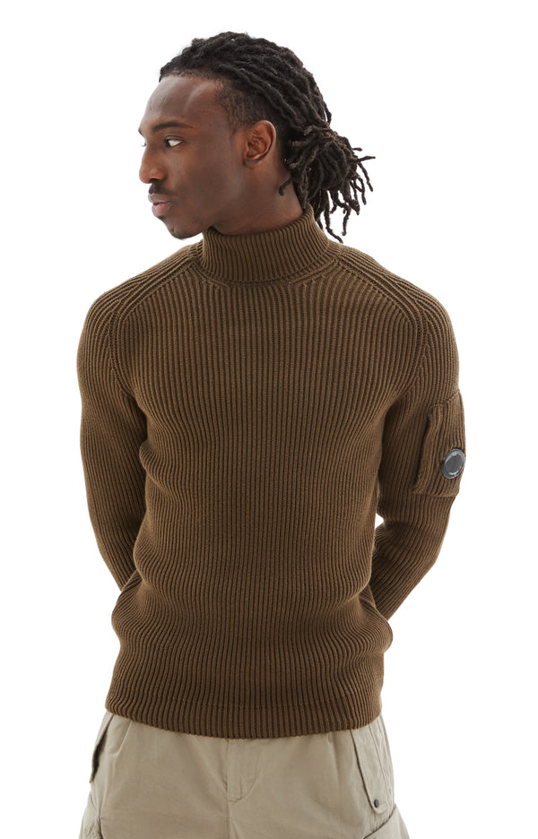 Turtle Neck Sweater (Ivy Green)